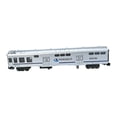 thumbnail image 4 of arctrm 1/75 Scale Train Baggage Car Model Carriage Model Souvenir Realistic Collectible Silver, 4 of 10