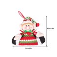 thumbnail image 2 of Yuarrent Decoración de pared Suministros de vacaciones Colgante de Navidad Resistencia al desgaste Adorno de Navidad Adorno multipropósito Colgador de Kits de decoración para fiestas Enano Yuarrent HA070030-03B, 2 of 6