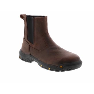 Caterpillar Brown Leather Lace Up Ankle  Outline ASTM F2892-18 Work Boots 12 Amazon.com | Cat Footwear Men main image 4
