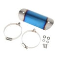 thumbnail image 3 of koolsoo Motorcycle Exhaust Muffler Pipe Heat Cover Dirt Bike #2 Blue, 3 of 5