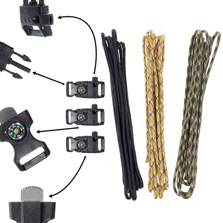 Survival cord clearance bracelet supplies