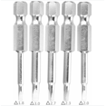 thumbnail image 3 of Hex Queue Magnétique Triangle Tête Tournevis Embouts Ensemble S2 Acier 5pcs 50mm 6.35mm, 3 of 3