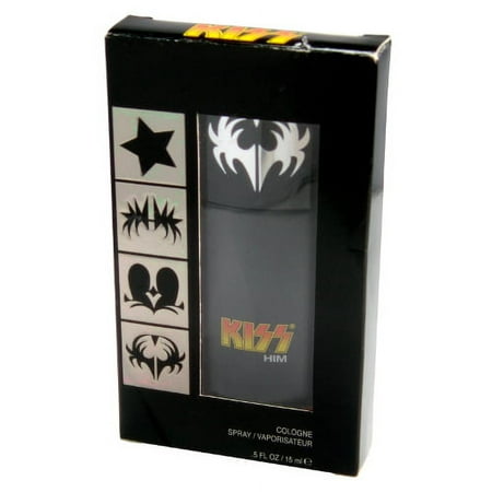 KISS Him Cologne Spray, .5 fl. oz. 15 ml