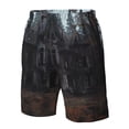 thumbnail image 4 of Fotbe Gloomy Mansion Forest Scene Trajes de Baño Estampados para Hombre, Shorts de Verano de Secado Rápido, Ropa de Playa, Bañadores-Medium, 4 of 6