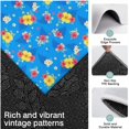 thumbnail image 3 of Pioneer Flower Floral Print Pattern Kitchen Rugs Sets Of 3,Kitchen Runner Rugs Non Skid Washable,Decorative Kitchen Floor Mats for Kitchen,Sink,Laundry,17X30 Inch + 17X47 Inch + 17X59 Inch, 3 of 6