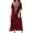 Red-4041-2, variant on Womens Elegant Black Kaftan Dress Gold Embroidery V Neck Loose Maxi Gown Beach Resort Evening Party Wear