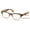 Brown, variant on Progressive Clear Bifocal Reading glasses - No Line or Bubble - Zero Power on Top Reader - Unsiex Classy Fitment 1.00