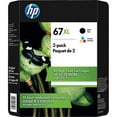 thumbnail image 3 of HP 67XL Black and Tri-Color (Yellow, Cyan, Magenta) Ink Cartridges Combo Original, 3 of 5