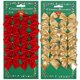 thumbnail image 5 of 12/24 piezas de lazos navideños de oro rojo, mini adornos colgantes de lazo para árbol de Navidad para decoración del hogar, regalos de Navidad, fiestas de Año Nuevo, bricolaje, 5 of 6