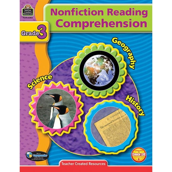 Nonfiction Reading Comprehension Grade 3, (Paperback)