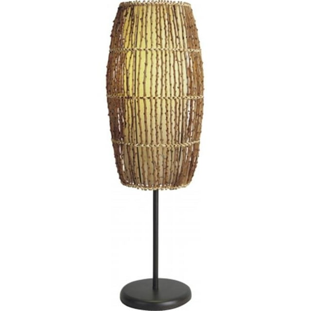 Acme Furniture Lampe de Table Tissée Panier 03014