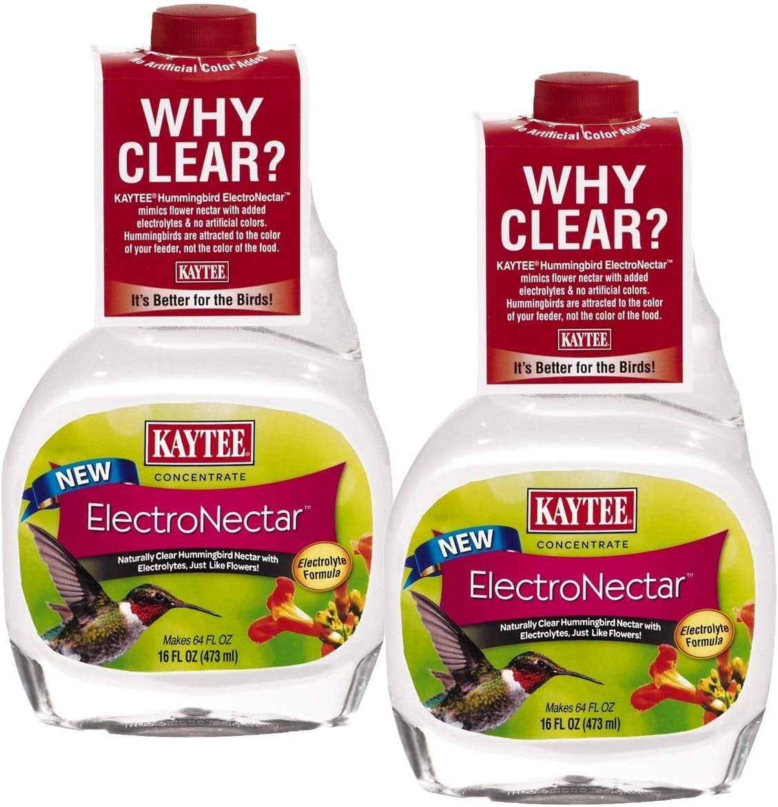 Kaytee Hummingbird Electro Nectar Concentrate, 32Ounce
