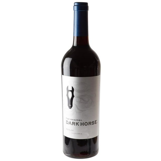Pack de 4 Vino Tinto Dark Horse Merlot 750 ml
