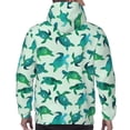 thumbnail image 7 of Goofa Green Sea Turtle for Men's Hooded Sweatshirt - Lightweight Pullover Hoodie with Kangaroo Pocket, Perfect for Everyday Wear-X-Large, 7 of 7