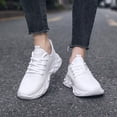 thumbnail image 2 of GLYGML Wave-Sole Sneakers Lightweight Breathable Athletic Shoes with Non-Slip Sole for Running and Daily Wear, 2 of 5