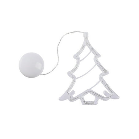 

TureClos Christmas Pendant Lamp Xmas-Tree Scene Layout Hanging Lights Battery Powered Decorative Lighting Home Wedding Ornaments