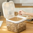 thumbnail image 4 of Large Capacity Cereal Bucket Sealed Flour Bucket for Home Kitchen (5.6L), 4 of 6