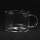 thumbnail image 4 of Taza de café de vidrio Bebidas Copa Copa transparente Copa de cereal Cereal con asa para el desayuno 500 ml, 4 of 5