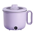 thumbnail image 1 of Olla de Cocina eléctrica con mango antiescaldaduras recubierto de 1,5 L, tapa transparente, Cocina eléctrica multifunción para el hogar, dormitorio, fiesta, enchufe AU 220V, 1 of 10
