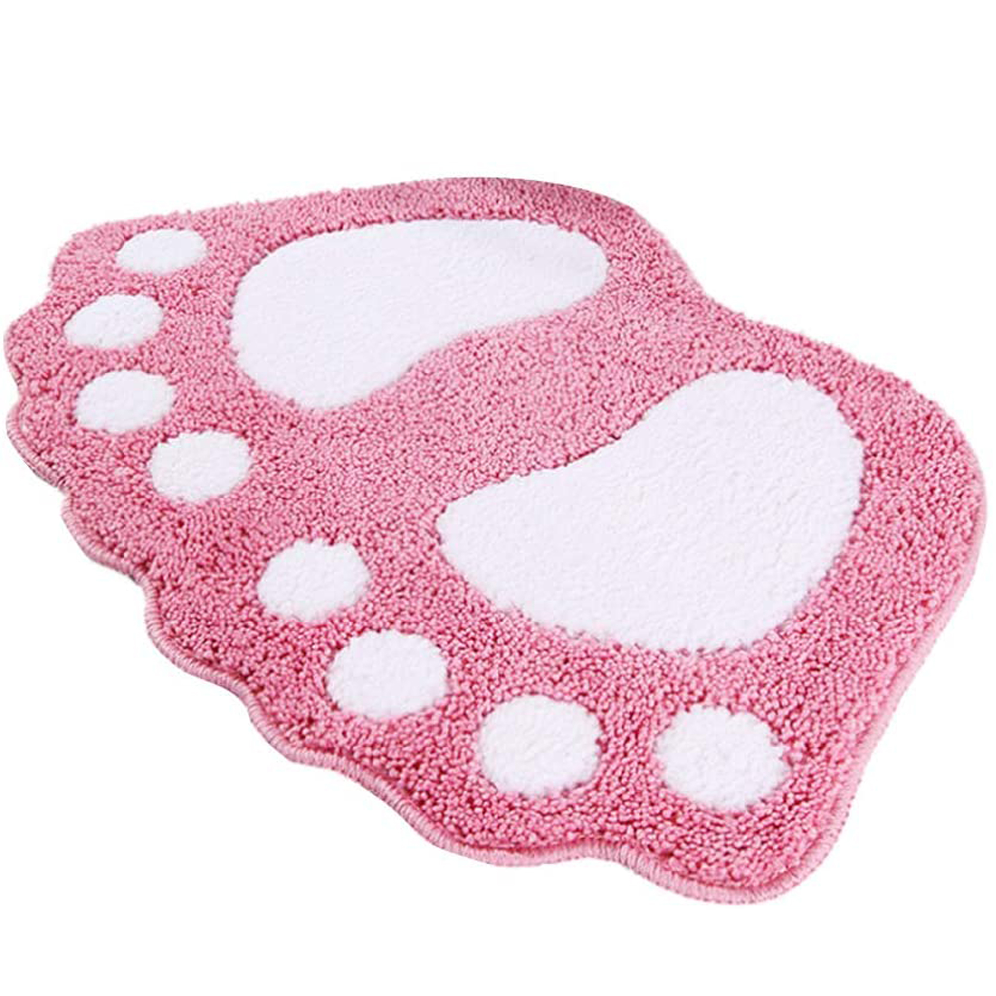 Farrubbyine8 40 60cm Big Feet Bath Toilet Mat Rugs Area Carpet Doormat Absorbent Walmart Com Walmart Com