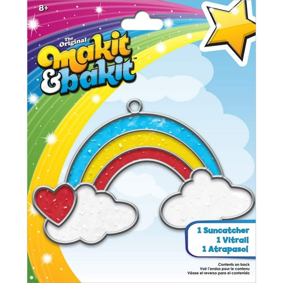 Colorbok TB-66597 Kit Attrape-Soleil Makit et Bakit, Arc-en-Ciel avec Nuages