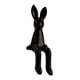 thumbnail image 5 of Escultura decorativa de conejo para sala de estar, dormitorio y escritorio. Negro, 5 of 9
