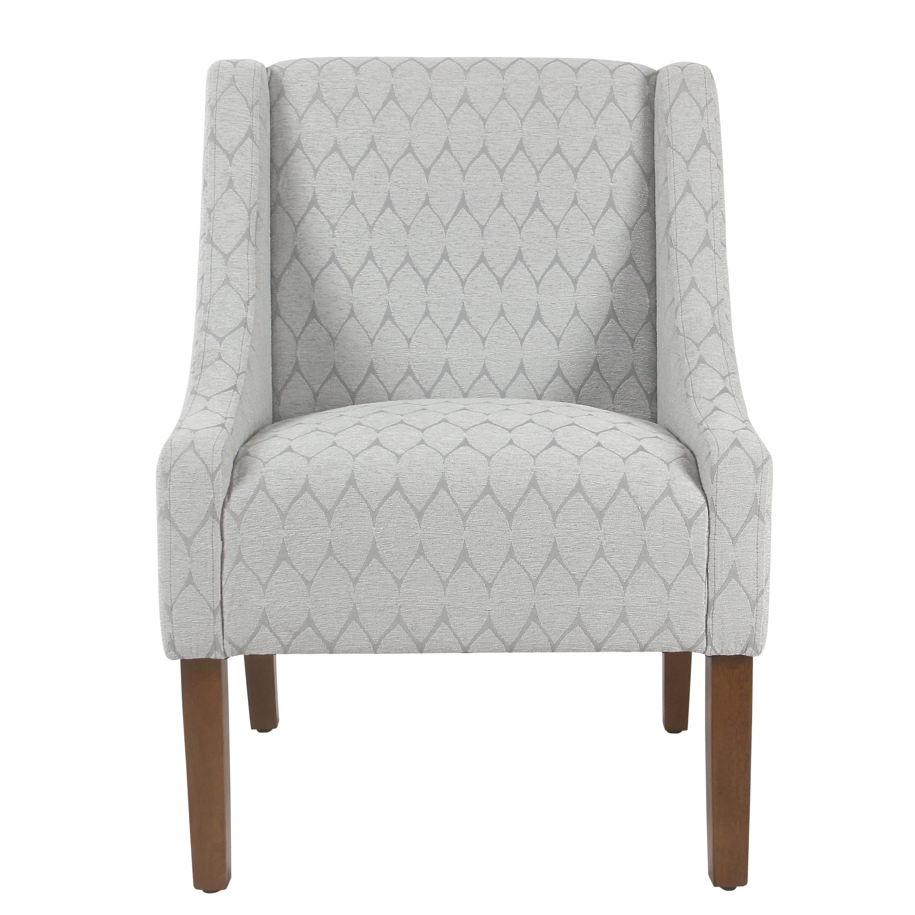 homepop modern swoop accent chair