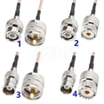 thumbnail image 2 of Conector JXRF BNC macho a conector hembra SO239 PL259 UHF Cable coaxial RG316, 2 of 4