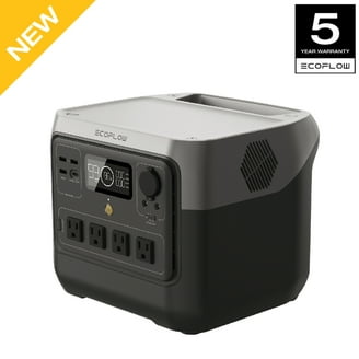 EcoFlow RIVER Pro Power Station, 720Wh, 600W AC Output, for