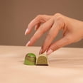 thumbnail image 4 of OMNIYA Delicacy Chocolate Galaxy Bonbon Artisan Filled Caramel Green Crème Pistachio 20 Count Mini, 4 of 9