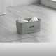 thumbnail image 4 of Cesta de almacenamiento de plástico para lavandería, baño o dormitorio. Organizador multiusos para ropa, toallas, juguetes y objetos pequeños. Contenedor compacto con asas para el hogar, dormitorio,, 4 of 6