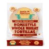 Santa Fe Tortilla Company 8" Homestyle Whole Wheat Flour Tortillas, 12 Count (24 oz)