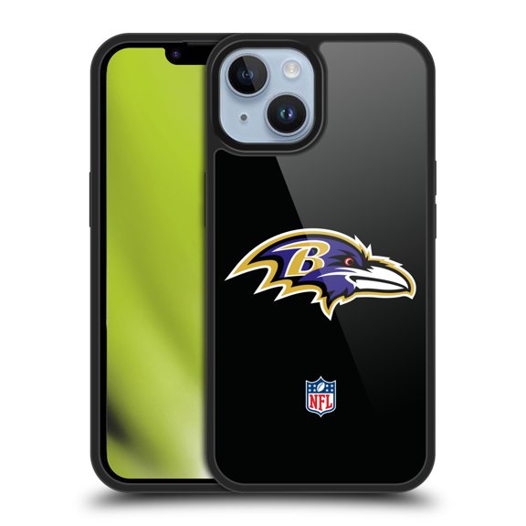 Head Case Designs NFL Baltimore Ravens Logo Plain Gel Armour Case For Apple iPhone 14