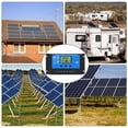 thumbnail image 7 of PWM Solar Charge Controller LCD Display (30A amp 12V 24V volt) Multi-Function Adjustable Load Regulator, Battery Charger, Street Light Timer Dual USB Port Solar Panel Battery Renewable Power, 7 of 7