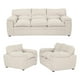 thumbnail image 1 of Sala 3-2-1 TRINITY Cosmo (Sofá, Love Seat y Sillón) Beige para Sala, 1 of 8