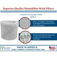 thumbnail image 5 of Air Filter Factory Replacement for H75-C Holmes Humidifier Filter 2-Pack, 5 of 7