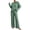 Green women ribbed knit two piece set a1, variant on BRELIL Women's Ribbed Knit Two Piece Lounge Set Round Neck Long Sleeve Pullover Top Wide Leg Pants Casual Loungewear Solid Loose Fall Matching Outfits Travel Tracksuit, Beige XL