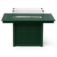 thumbnail image 5 of WestinTrends Helios 46" Modern Outdoor 55,000 BTU Patio Gas Propane Rectangle Deck Fire Pit Table (Rocks Not Included), Dark Green, 5 of 14