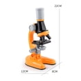 thumbnail image 4 of 1200x 1200X Microscope Children Optical Microscope with LED Light Collection Bottles 12pcs Slides for Kids Student Beginner Science Educational Toy, 4 of 7