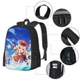 thumbnail image 4 of Genshin Impact Fashion Backpack Rucksack Casual Daypack School Bag Unisex Computer Bag Bookbags Multi-Purpose Laptop Backpack, 4 of 9