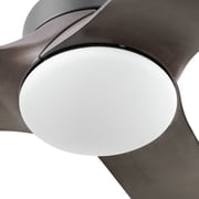 Honeywell Lynton 52 Ceiling Fan w/ Remote, Reversible Blades, Matte Black