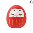 thumbnail image 1 of Japanese Ceramic Daruma Doll Crafts Lucky Charm Fortune O4 D2 Landscape E6P0, 1 of 9