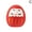 Red, variant on Japanese Ceramic Daruma Doll Lucky Charm Fortune Ornament bank Piggy Craft M5Q0