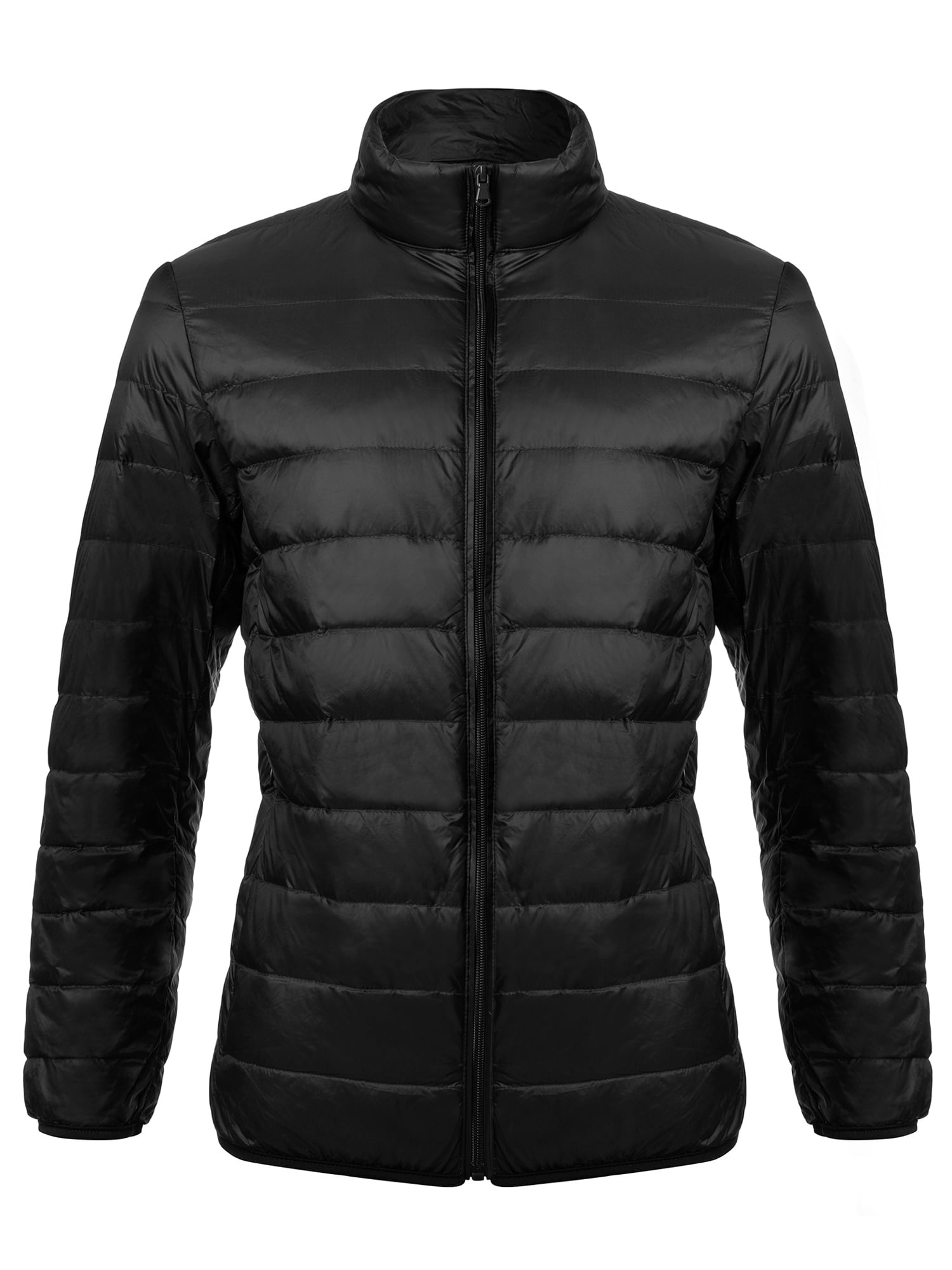 Men's Down Jacket Big &Tall Weatherproof Outerwear Zipper Packable