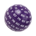 thumbnail image 1 of tredstone Acrylic Dices Game Entertainment Family Polyhedral Dice Purple, 1 of 9