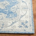 thumbnail image 2 of SAFAVIEH Micro-Loop Larry Oriental Area Rug, Blue/Ivory, 5' x 8', 2 of 10