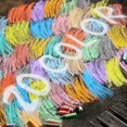 thumbnail image 4 of Tiza para acera JASNKKONT, paquete de 180 unidades, 20 colores, lavable para niños, 4 of 8
