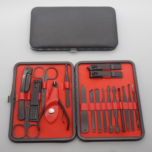 Ensembles de Beauté Coupe-Ongles Ensemble Coupe-Ongles Ensemble Coupe-Ongles Coupe-Ongles Coupe-Ongles Coupe-Ongles Coupe-Ongles, Forme-Sourcils 100-18