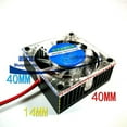 thumbnail image 3 of DC 5V 12V 0.1A 40mm 4cm BGA Fan Graphics Card  Fan with  Heat Sink Cooler 40mm 40x40x15mm 4010 Cooling Fan 2PIN, 3 of 4