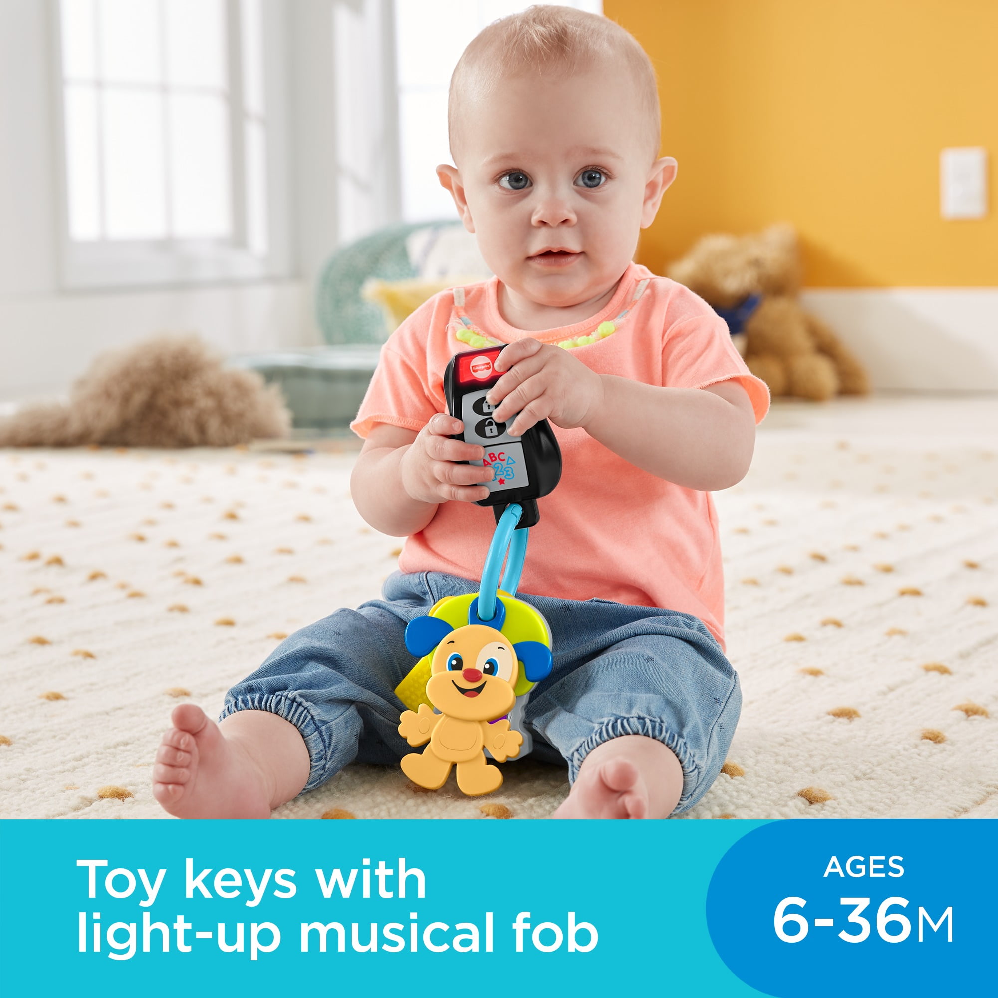 fisher price keys baby toy